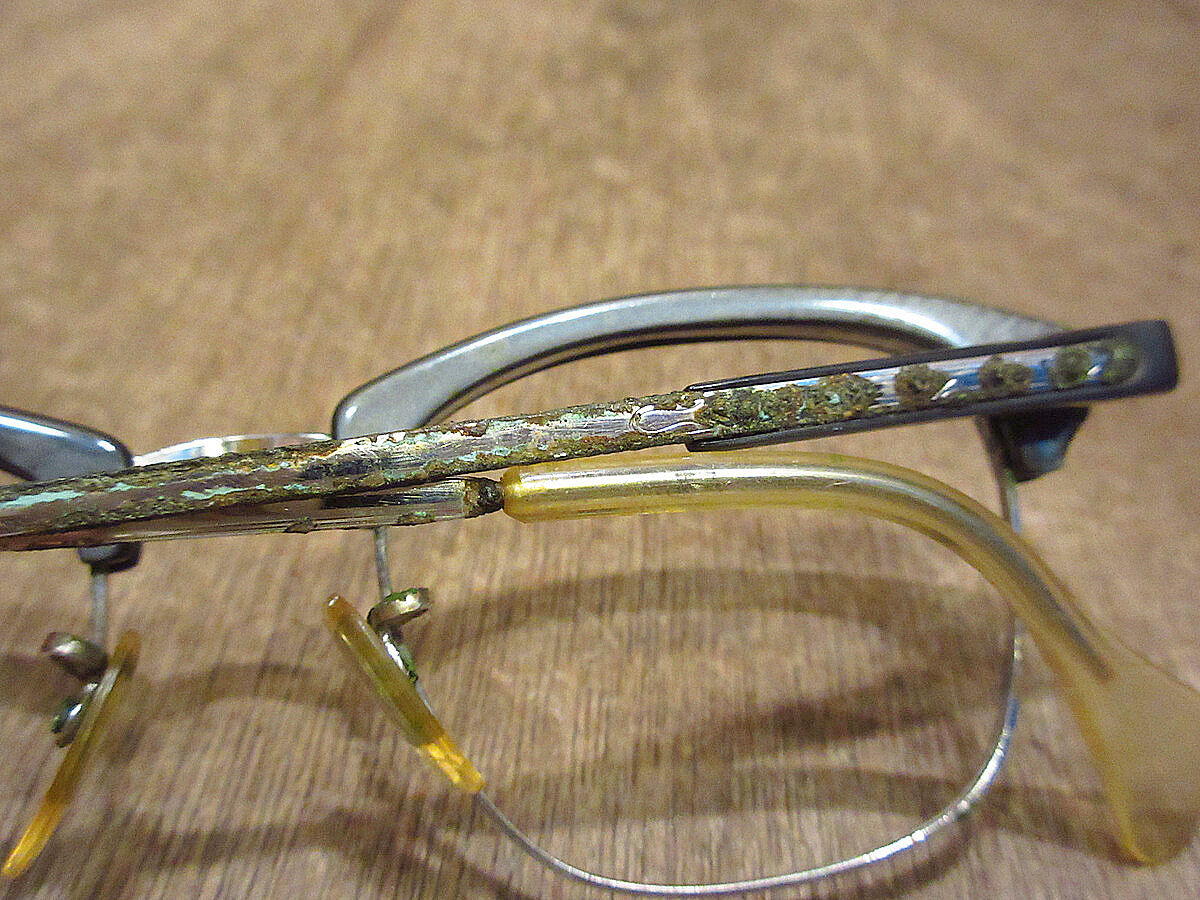 ビンテージ60's○American Opticalサーモントブロー眼鏡