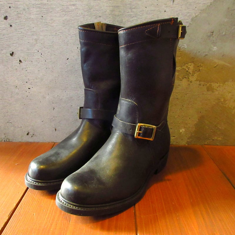 ビンテージ60's○DEADSTOCK KNAPPエンジニアブーツ黒size 8 5E