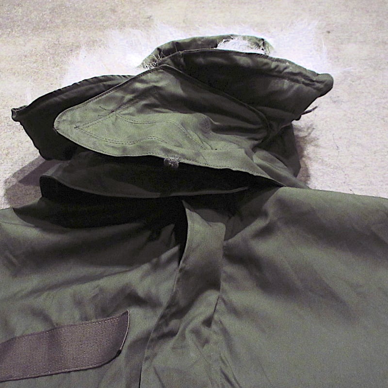 ビンテージ80's○DEADSTOCK U.S.ARMY M-65フード付きフィッシュテールパ