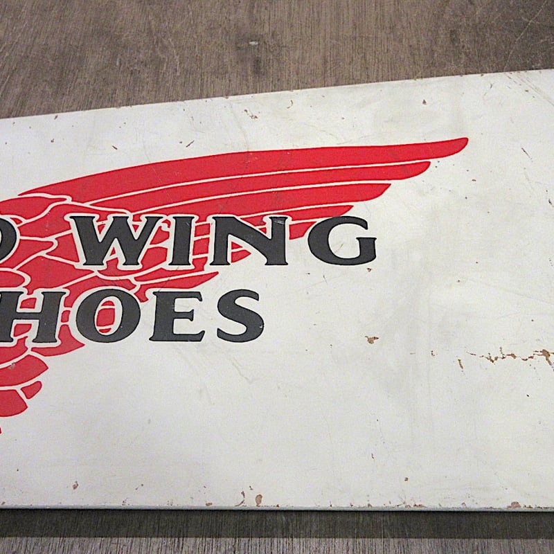 ビンテージ○RED WING SHOESストアディスプレイサイン○250926z7