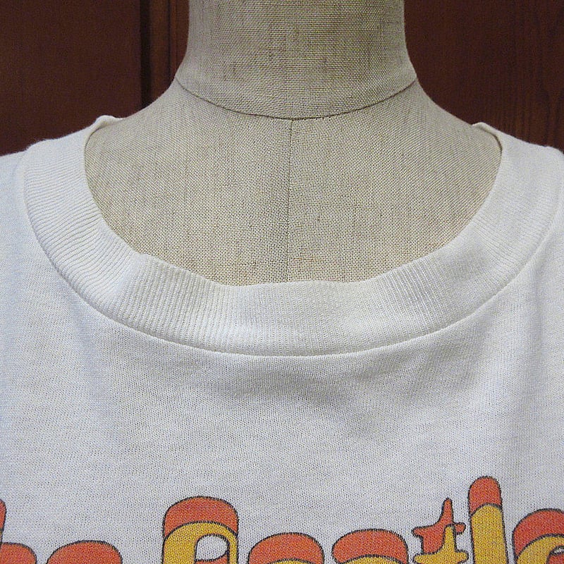 ビンテージ90's○The Beatles Yellow SubmarineプリントTシャツ白