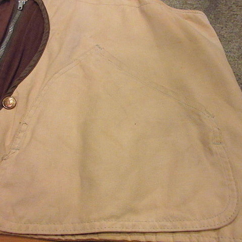 ビンテージ70's○Black Sheepハーフムーンポケットハンティングベスト