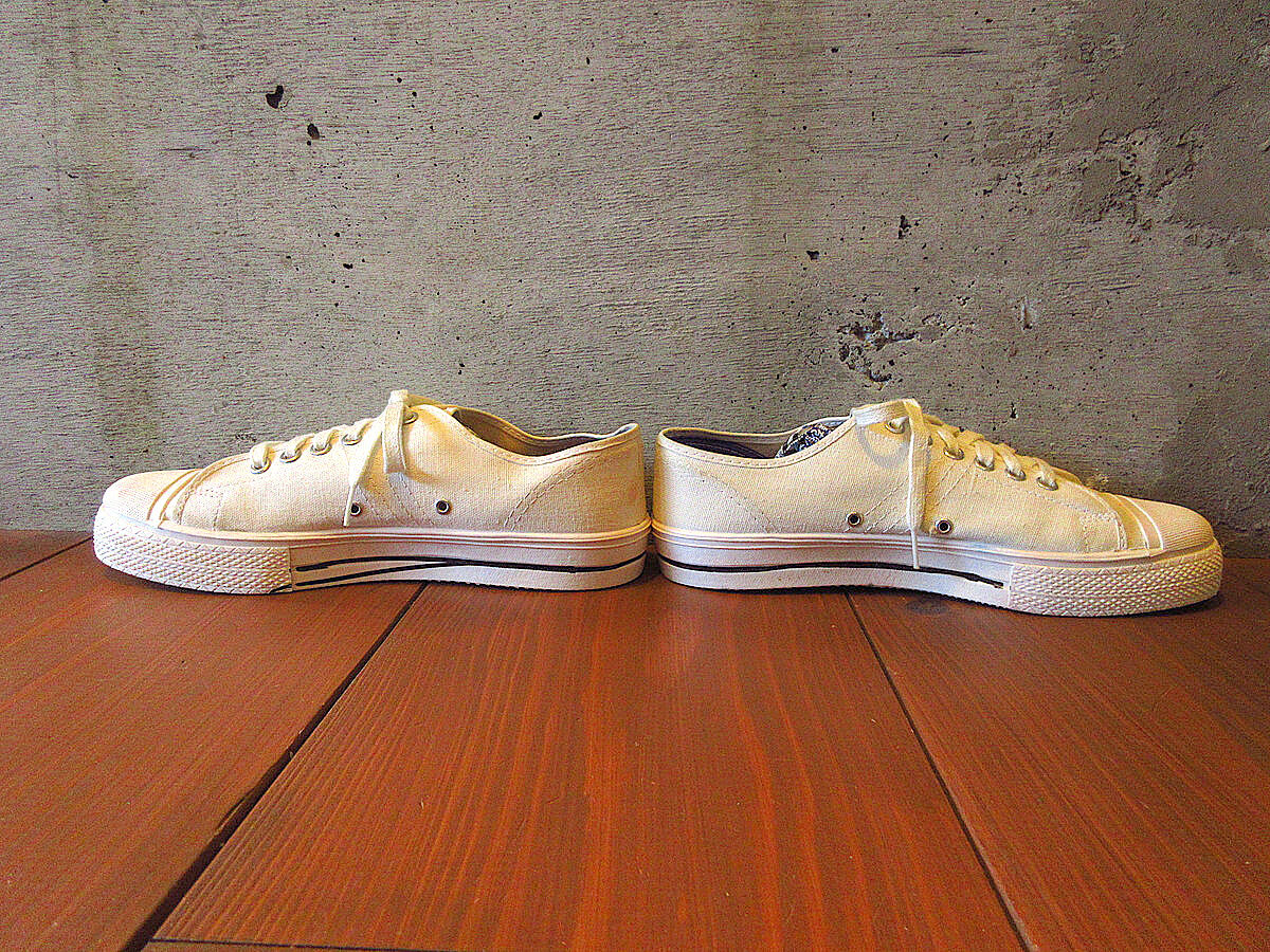 ビンテージ60's70's○MADE IN U.S.A. DEADSTOCKキャンバススニーカ