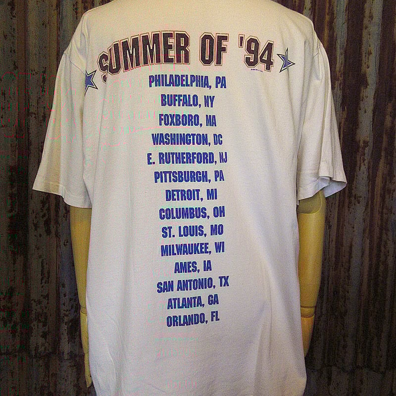 ビンテージ90's○BILLY JOEL 1994年ツアーTシャツ白size XL ビンテージ90's○BILLY JOEL 1994年ツアーTシャツ白size XL