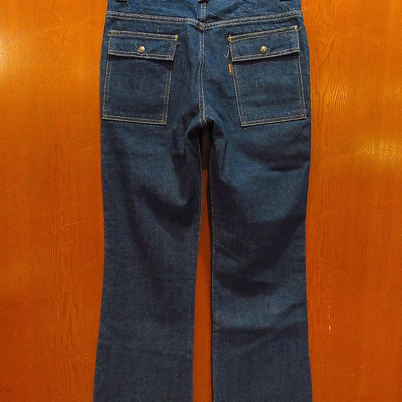 ビンテージ70's○DEADSTOCK Levi'sブーツカットデニムブッシュ ビンテージ70's○DEADSTOCK Levi'sブーツカットデニムブッシュ