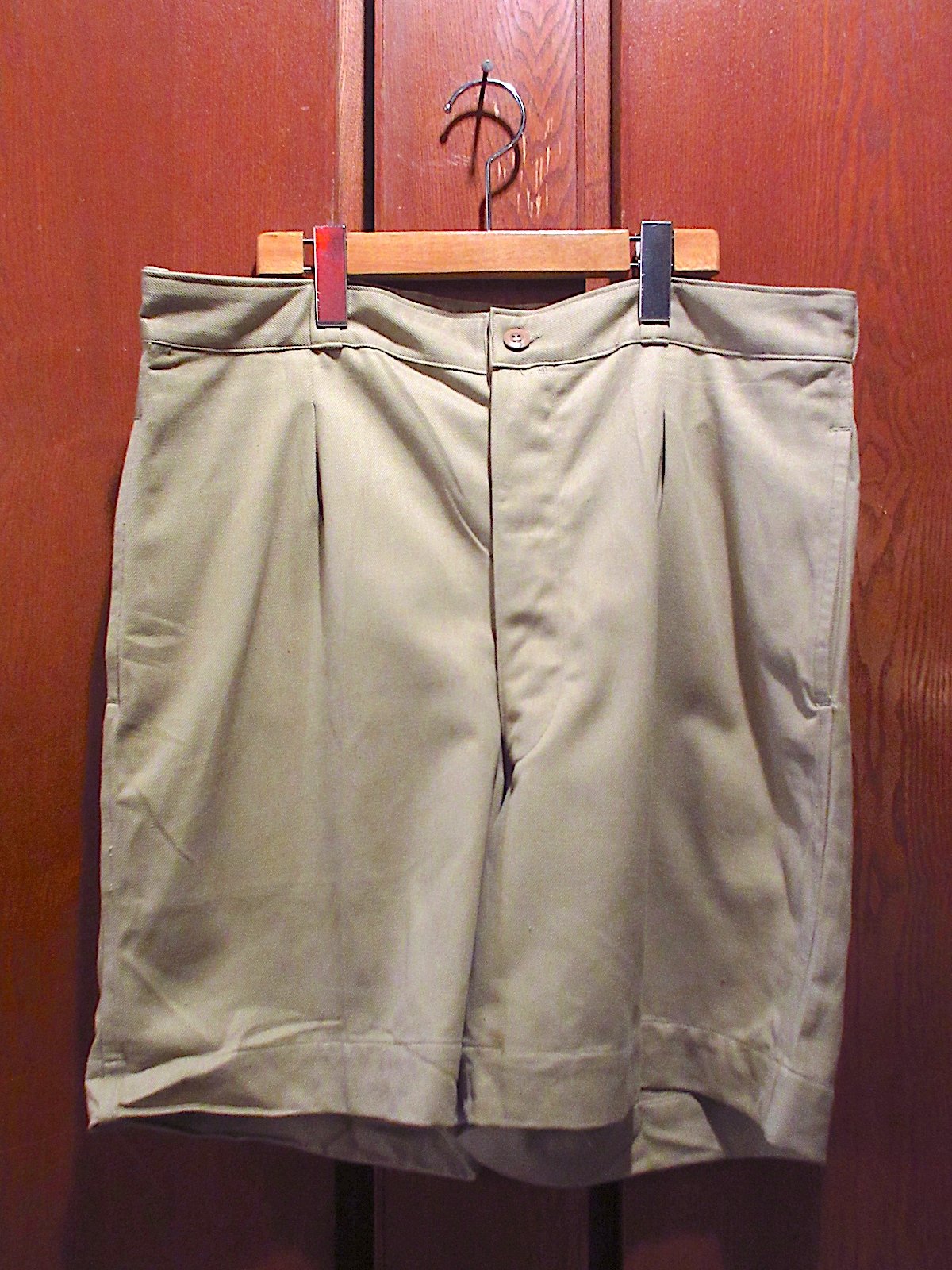 【美品】50's フランス軍 M-52 チノショーツ フレンチアーミー ビンテージ50's○DEADSTOCK FRENCH ARMY M-52チノショーツsize