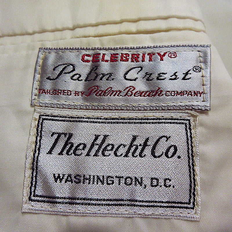 ビンテージ60's○DEADSTOCK? Palm Beachタキシードスーツツーピース○24
