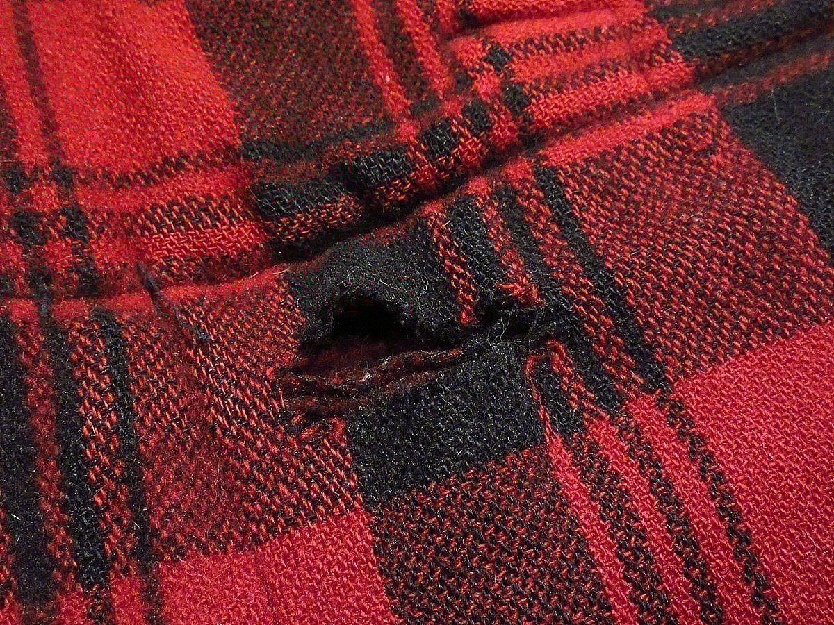 30'S DRYBAKウールハンティングジャケット ビンテージ30's40's○DRYBAKチェックウールハンティングジャケット赤