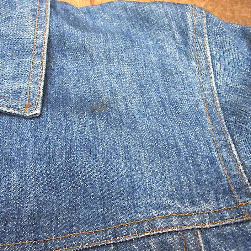ビンテージ70's○Levi'sデニムブッシュジャケットsize M○250626j4-m-j