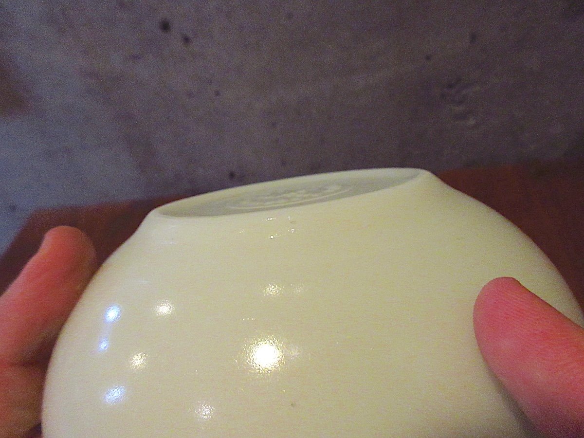 ビンテージ○CORNING U.S.NAVYミルクガラスボウル○260413z5-pyrコーニ