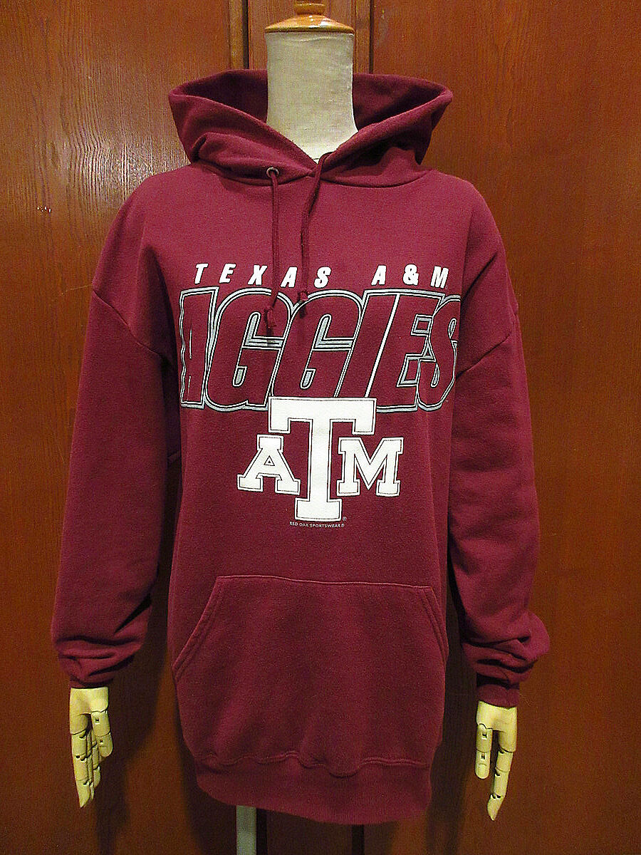 ビンテージ90's○TEXAS A&M AGGIES ATMスウェットパーカsize L○21