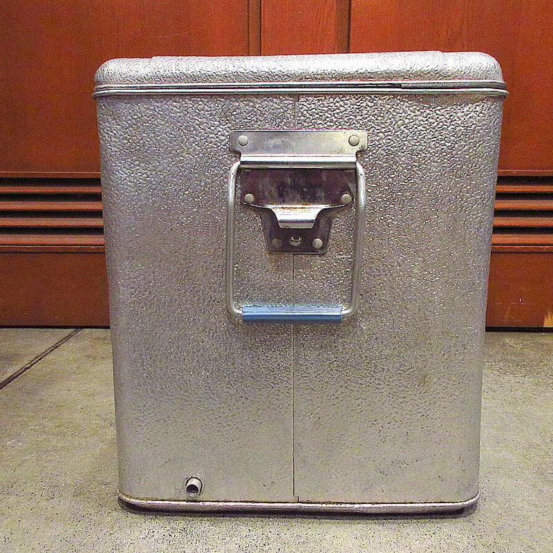 ビンテージ50's○J.C.Higginsアルミクーラーボックス○220903s3 ビンテージ50's○J.C.Higginsアルミクーラーボックス○220903s3