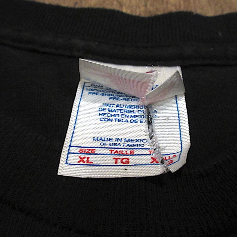 ビンテージ2000's○Red Hot Chili Peppers 2006年ツアーTシャツ黒