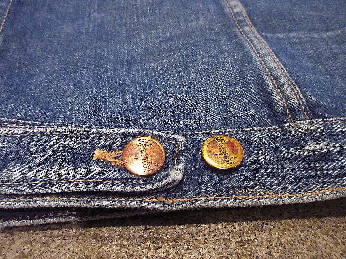 Wrangler ラングラー 60's70'sヴィンテージ デニムバナー木枠付き Wrangler ラングラー 60´s70´sヴィンテージ デニムバナー木枠付き