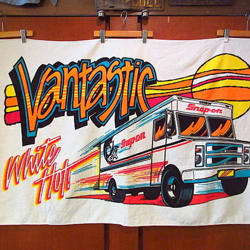 激レア Snap-on 90's ヴィンテージ 大判ビーチタオル USA 工具2 激レア 90's ヴィンテージ Snap-on 大判ビーチタオル スナップ