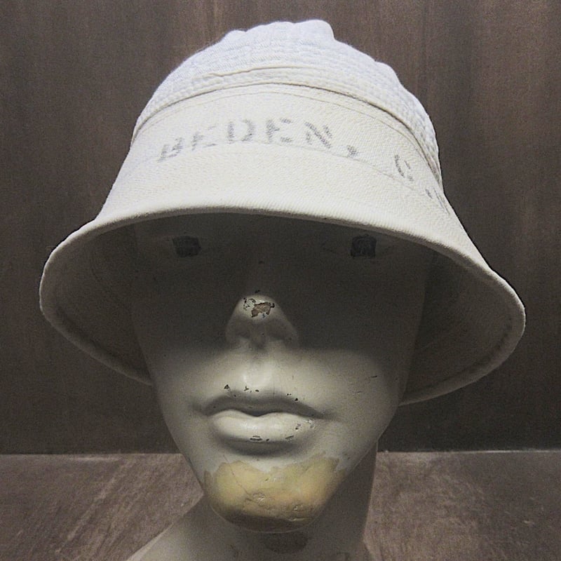 40s 50s 60s usnavy セーラーハット　vintage メモリアル ビンテージ50's60's○U.S.NAVYステンシル入りセーラーハット○260408z5