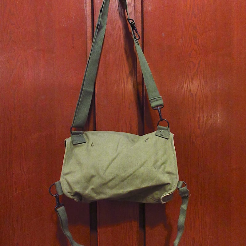 ビンテージ40's○U.S.ARMYガスマスクバッグ○240516c7-bag-shd 194