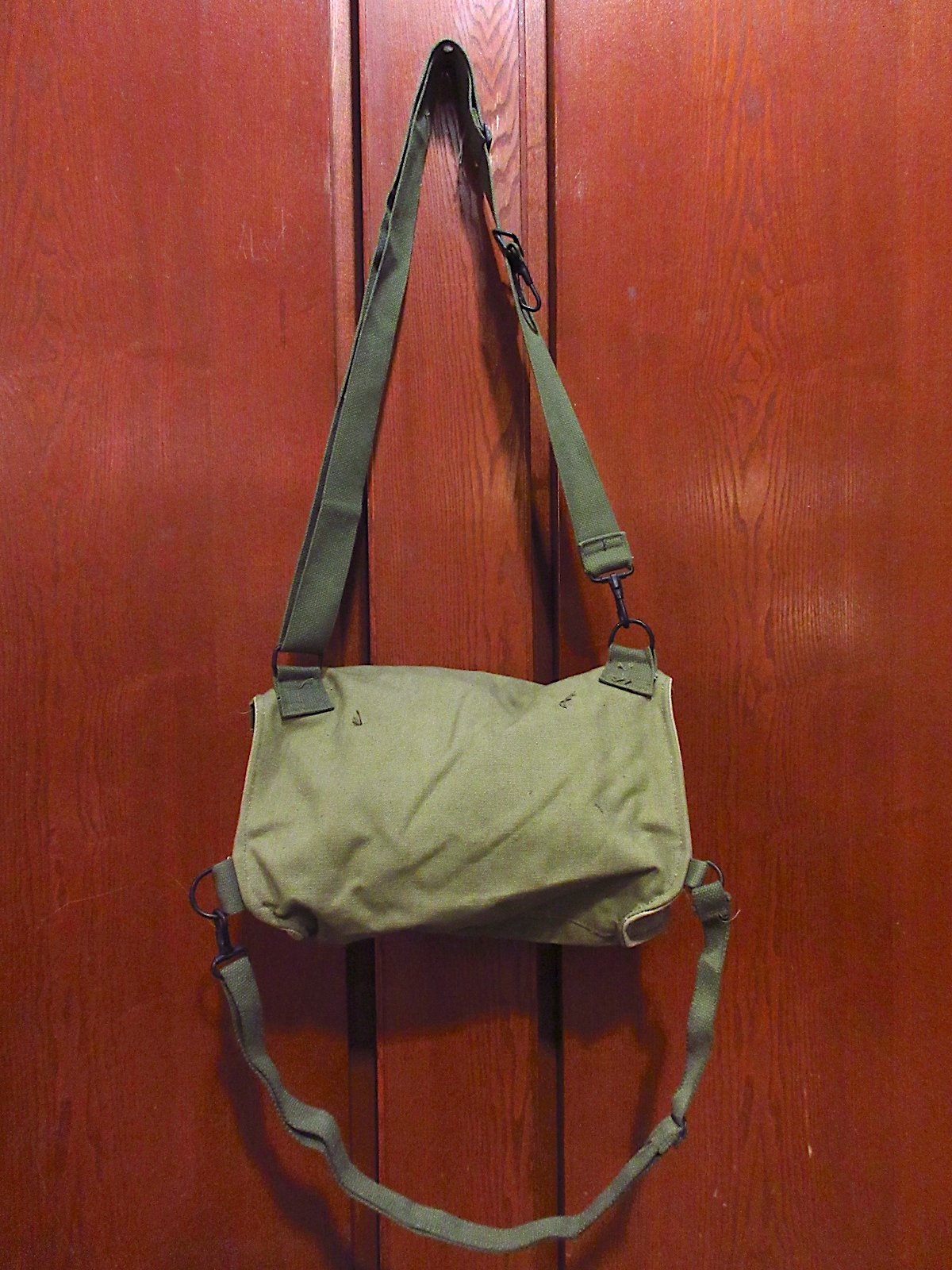 ビンテージ40's○U.S.ARMYガスマスクバッグ○240516c7-bag-shd 194