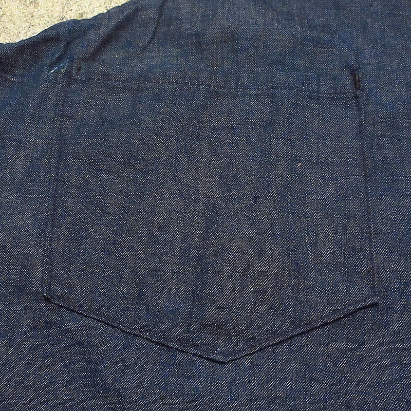 ビンテージ40's○DUBBLEWARE耳付きデニムワークエプロン