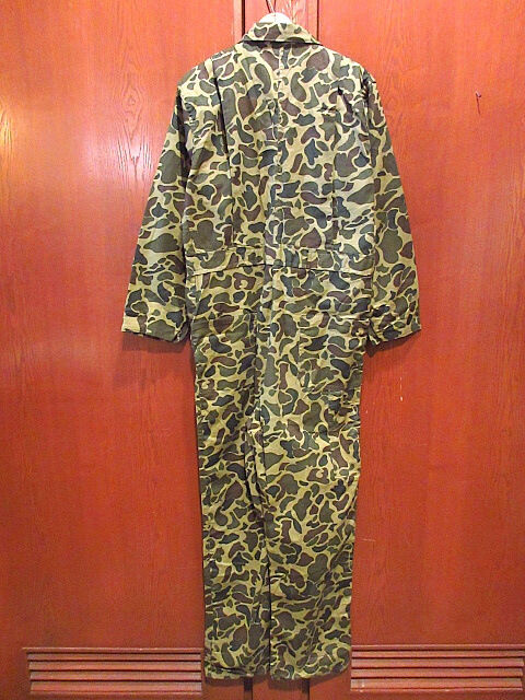 ビンテージ70's○K-martダックハンターカモオールインワンsize M