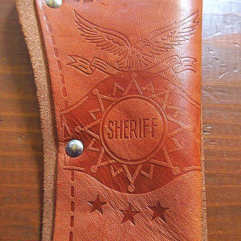 ビンテージ40's50's○Western manレザーホルスター○240912k6