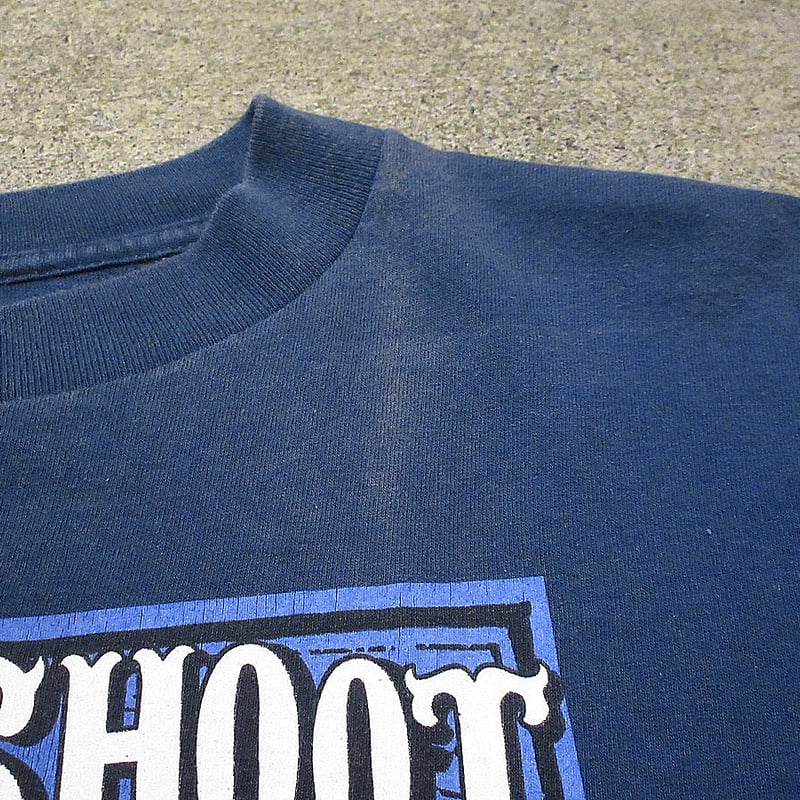 ビンテージ90's○BUMBERSHOOT '97プリントTシャツ青size XL