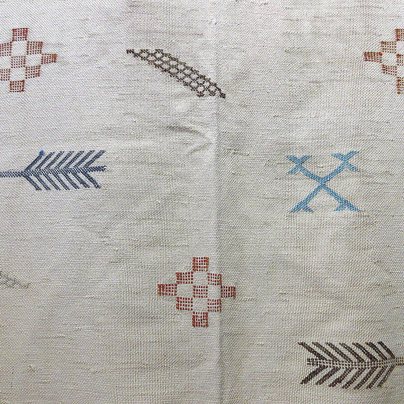 ビンテージ○モロッコラグA 約140cm×約90cm○220807i8-rug モロッカン