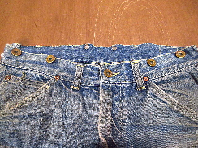 ビンテージ70's○Leeサスペンダーボタン付きデニムペインター ビンテージ70's○Leeサスペンダーボタン付きデニムペインター