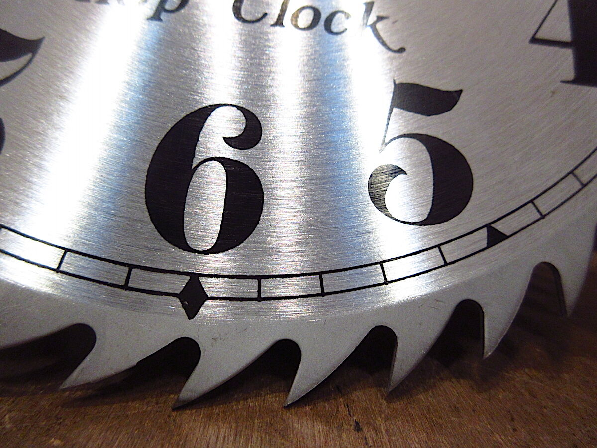 ビンテージ○SEARSソーブレードウォールクロック○220419i4-clk