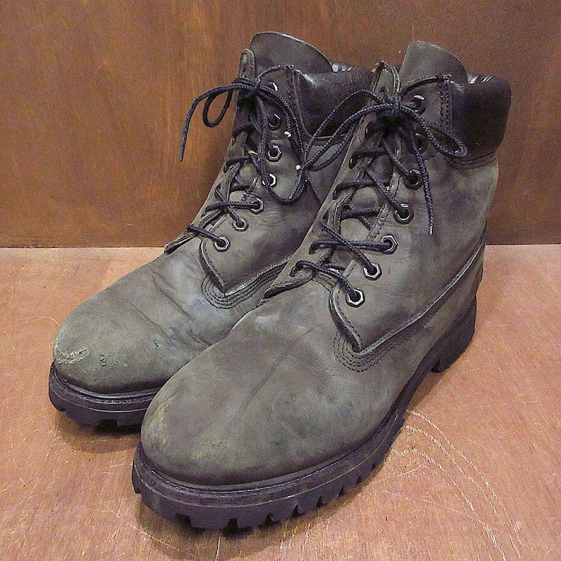 ビンテージ80's90's○Timberland黒タグ6インチプレミアムブーツsize 9 1