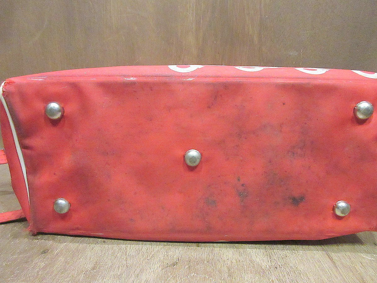 ビンテージ80's○adidasショルダーバッグ赤○250325j5-bag-bstn古着19