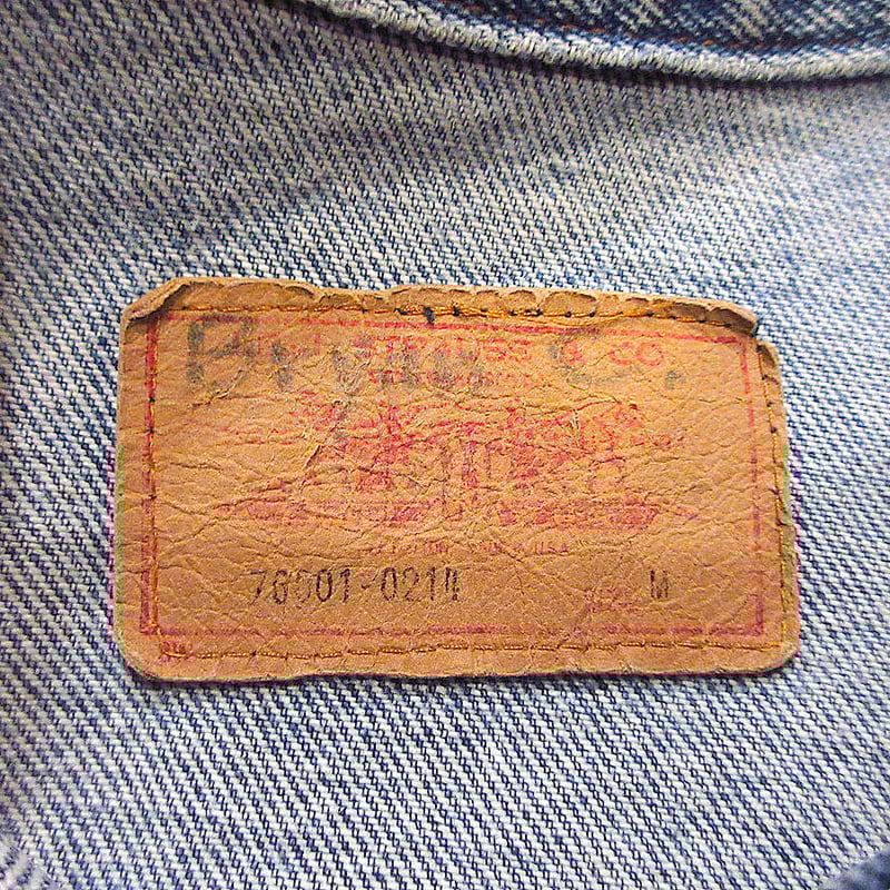 ビンテージ80's○Levi's 76001-0214レディースデニムジャケットsize M○