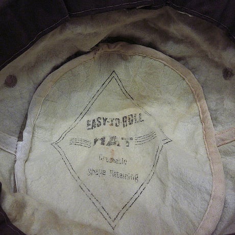 ビンテージ70's●EASY-TO-ROLL HATダックハンターカモバケットハット●210318n3-m-ht-ot帽子バケハ迷彩カモ柄メンズUSA