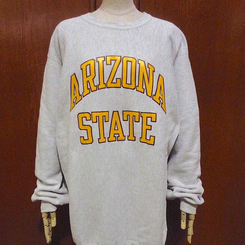 ビンテージ90's○Champion ARIZONA STATEリバースウィーブスウェットsi