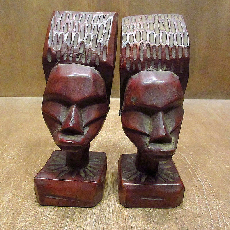 アフリカ　アンティークオブジェ VINTAGE ヴィンテージ アフリカ プリミティブ アート 黒檀