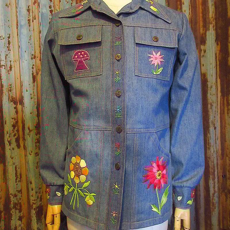 ビンテージ70's○KEMINGTON EXPRESSレディースハンドステッチ