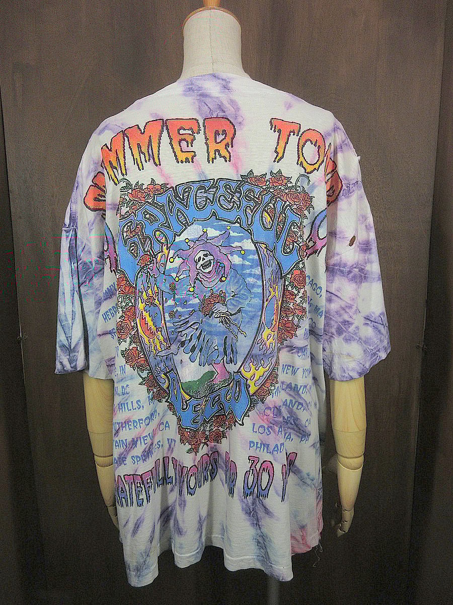 ビンテージ90's○Grateful Dead 1995年ツアーTシャツ○250603j4-m