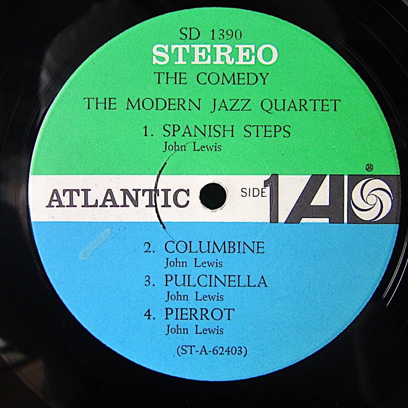 THE MODERN JAZZ QUARTET○THE COMEDY ATLANTIC SD