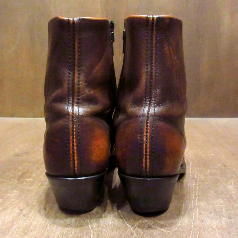 ビンテージ70's○ウエスタンサイドジップブーツsize 8 1/2 EE
