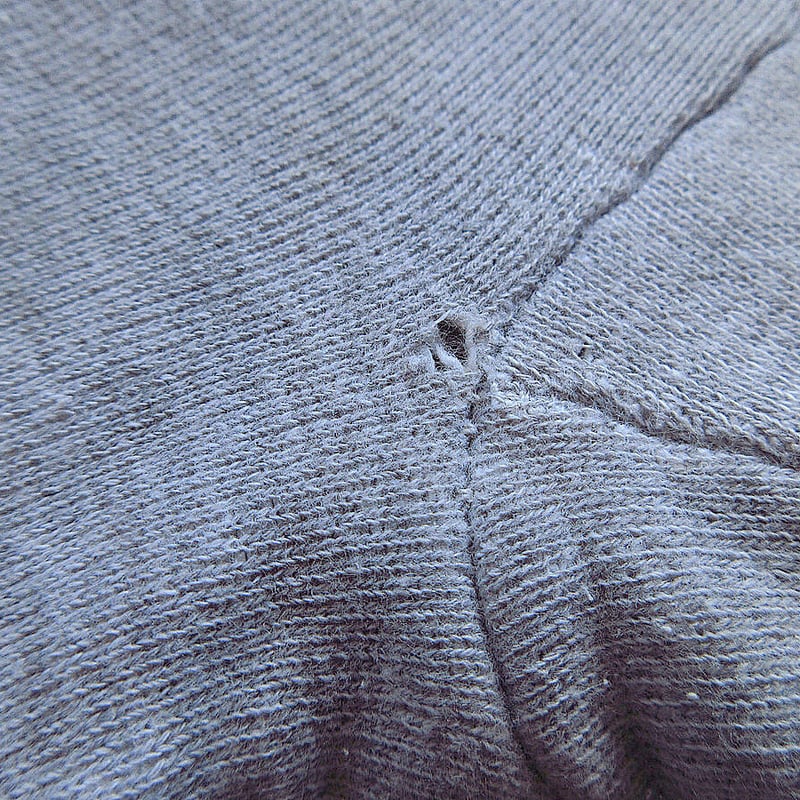 ビンテージ50's○前Vスウェット霜降りグレー○230910j3-m-sws古着1950s