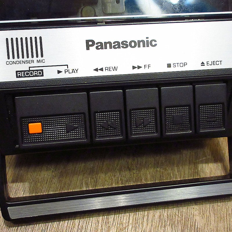 Panasonic RQ-JA180カセットテーププレーヤー 完動美品 ビンテージ○DEADSTOCK Panasonic RQ-2107ポータブルカセット