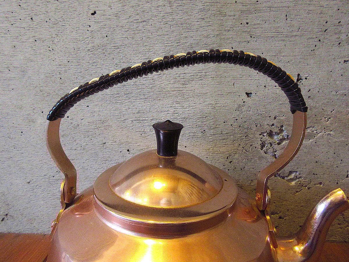 ビンテージ WILTON ウィルトン アルミケトル ☆美品☆【Wilton/ケトル/アルミ/キャンプ】2QT/やかん/ポット/ハチの