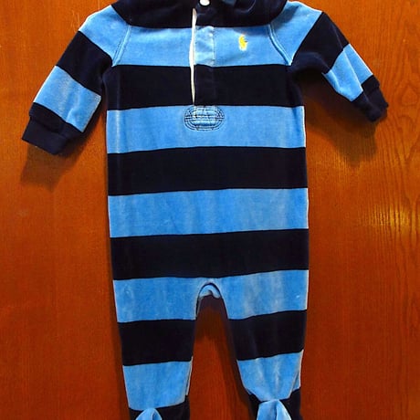 アメリカン・ビンテージ・ベア 29cm 青いロンパース 年代詳細不明 CATEGORY Kid'sオールインワン/ロンパース | cozy vintage