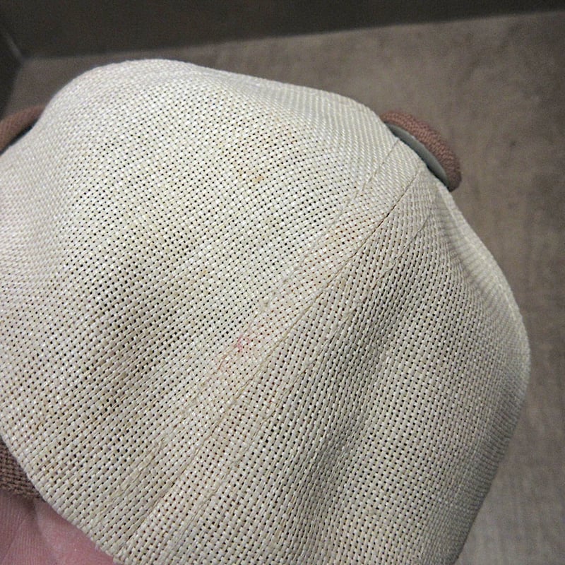 麦わら　過去 ビンテージ40's50's○レディースストローキャップ○250526z4-w-cp-ot