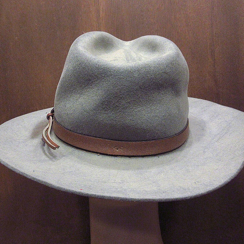 ビンテージ○MALLORY BY STETSONフェルトウエスタンハットsize 7