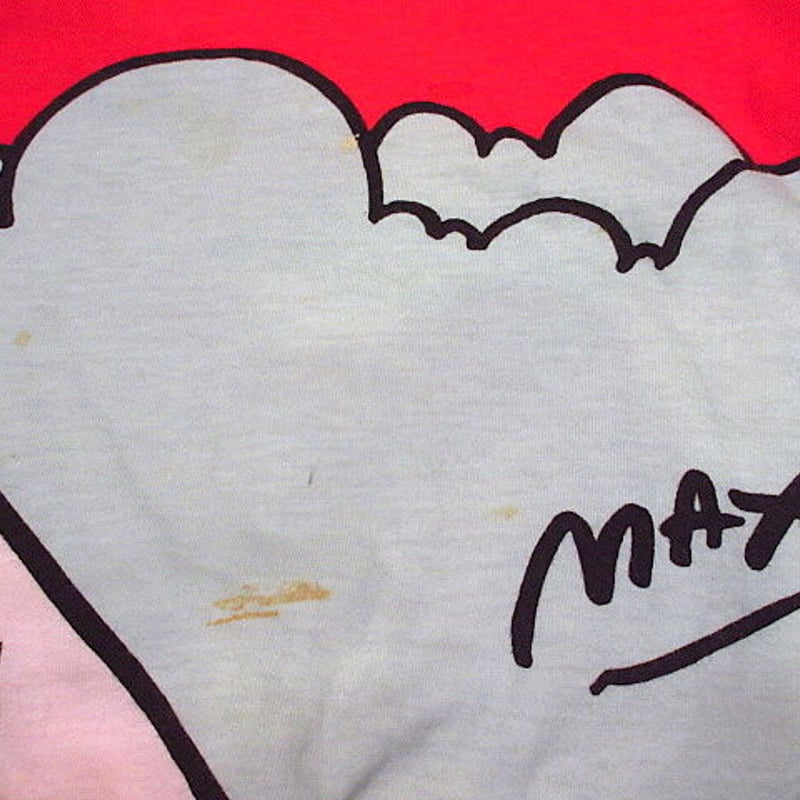 ビンテージ80's○Peter MaxリバーシブルスウェットM○201206n1-m-sws