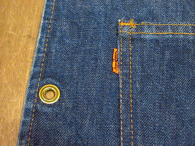 ビンテージ60's70's○Levi's BIG E デニム×ストライプ