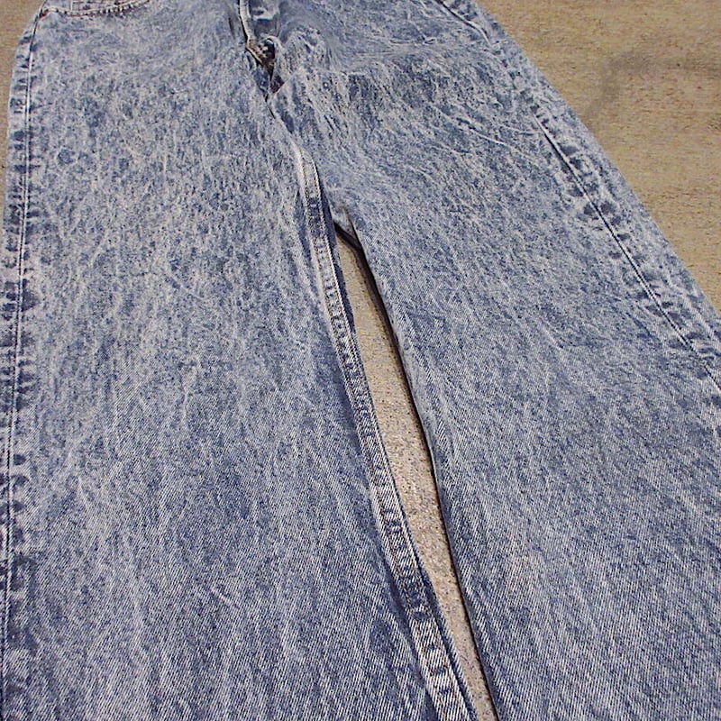 ビンテージ80's○Levi's 501ケミカルウォッシュ実寸W80cm○211111r3-m