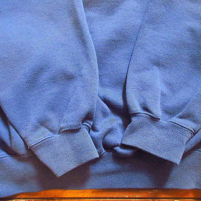ビンテージ90's○SIB Sport前Vスウェット青size L○250427k3-m-sw