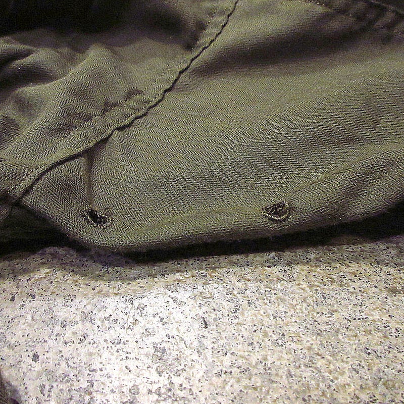 ビンテージ60's○U.S.AIR FORCE GS/FRP-4ワッペン付きHBTフライトスー
